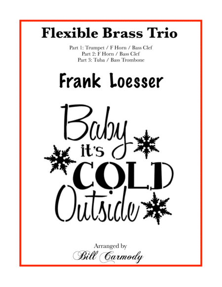 Baby Its Cold Outside Sheet Music