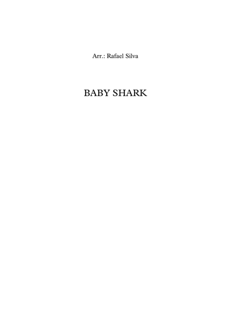 Baby Shark For Orquestra Sheet Music