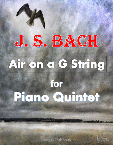 Free Sheet Music Bach Air On A G String For Piano Quintet