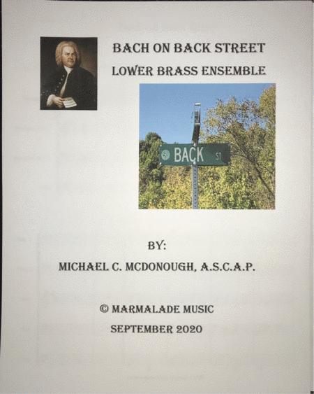 Free Sheet Music Bach On Back St