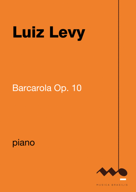 Barcarola Op 10 Sheet Music