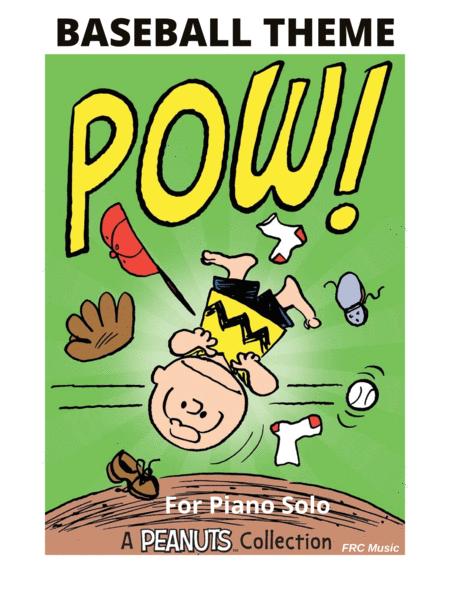 Baseball Theme From Peanuts Cartoons For Piano Solo Sheet Music