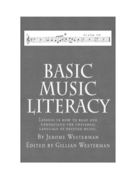 Free Sheet Music Basic Music Literacy