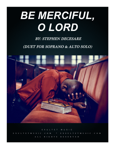 Be Merciful O Lord Duet For Soprano And Alto Solo Sheet Music