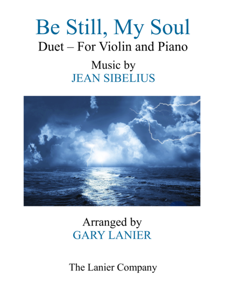 Be Still My Soul Findlandia Duet Violin Piano With Parts Sheet Music