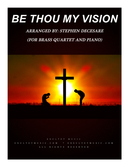 Be Thou My Vision For Brass Quartet And Piano Sheet Music