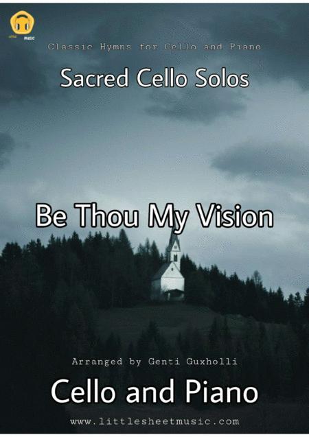 Free Sheet Music Be Thou My Vision Sacred Cello And Piano