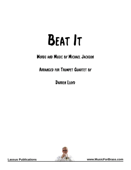 Beat It For Four Trumpets Sheet Music