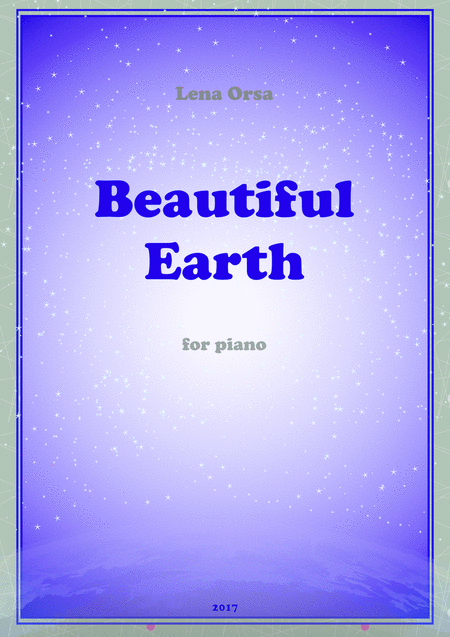 Free Sheet Music Beautiful Earth From Andromeda