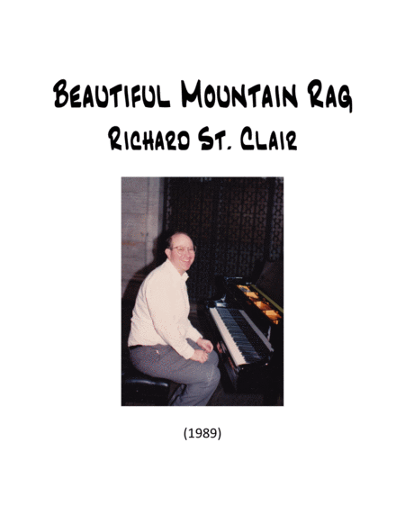 Beautiful Mountain Rag For Solo Piano Sheet Music