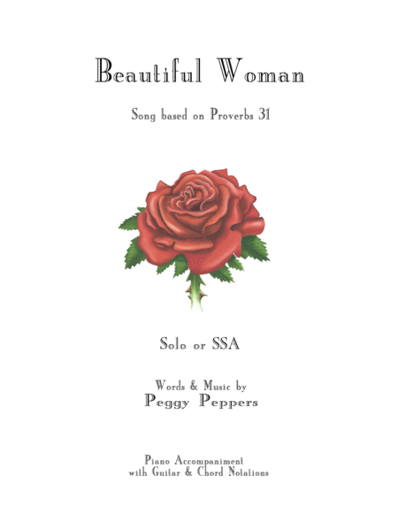 Beautiful Woman Sheet Music