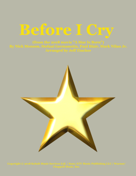 Before I Cry Sheet Music