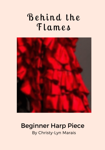 Behind The Flames Advanced Beginner Harp Sheet Music