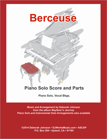 Free Sheet Music Berceuse Piano Solo Score