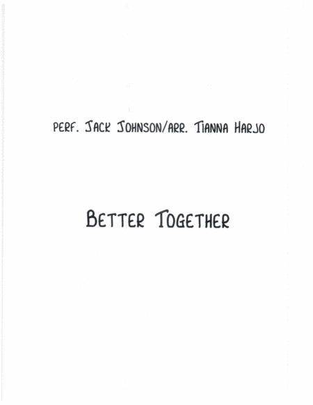 Better Together String Trio 2 Vns Cello Sheet Music