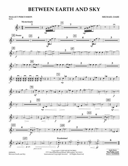 Between Earth And Sky Mallet Percussion Sheet Music