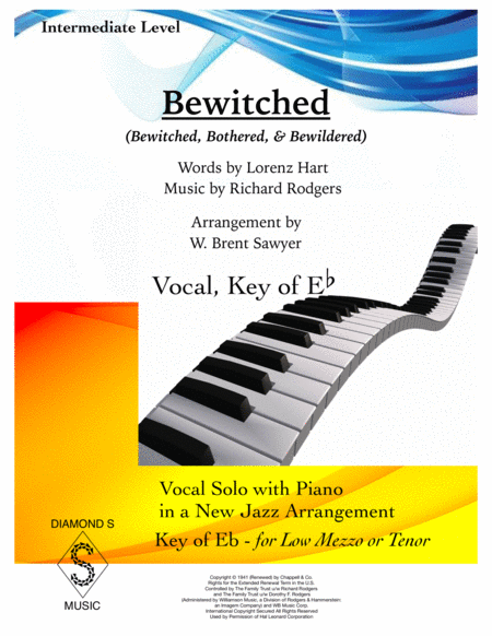 Free Sheet Music Bewitched Vocal Piano Key Of Eb