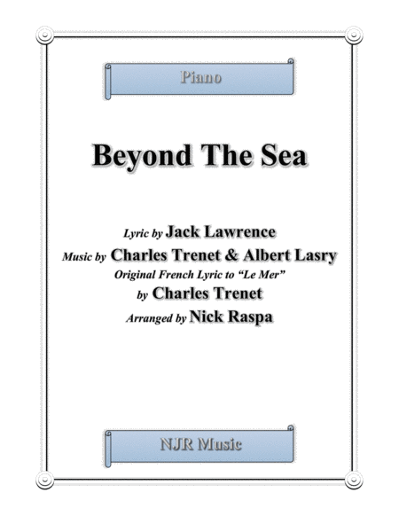 Beyond The Sea Advanced Piano Sheet Music