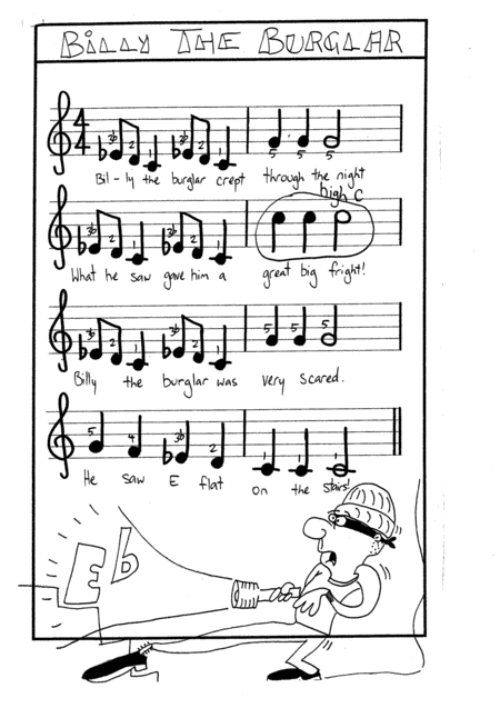 Billy The Burglar Sheet Music