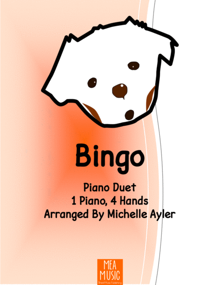 Free Sheet Music Bingo Piano Duet