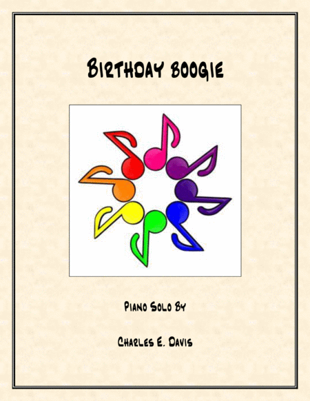 Birthday Boogie Piano Solo Sheet Music