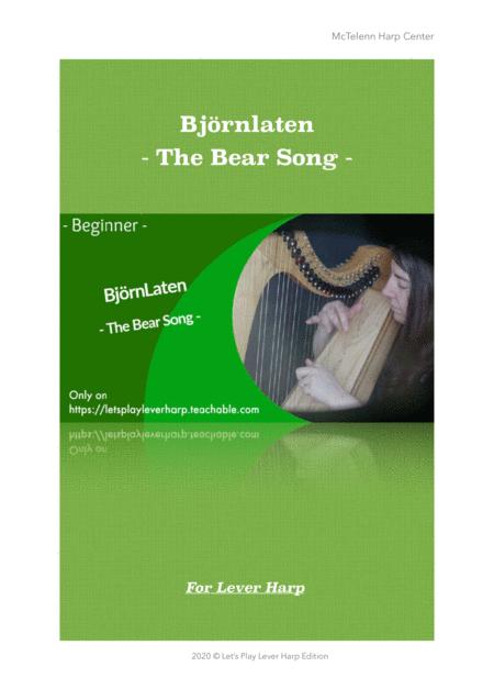 Bjornlaten The Bear Tune Sweddish Melody Fingerings Left Hand Chords Work By Eve Mctelenn Sheet Music