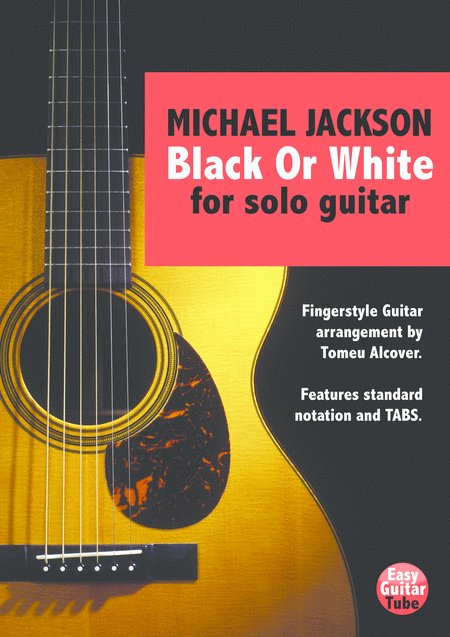 Black Or White Fingerstyle Guitar Sheet Music