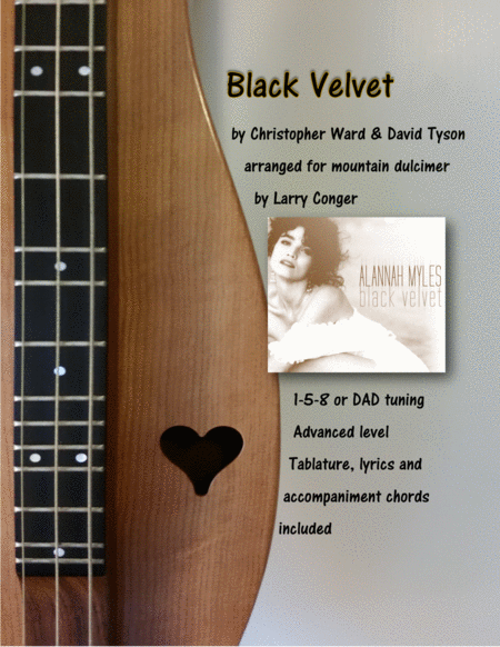 Free Sheet Music Black Velvet Duet