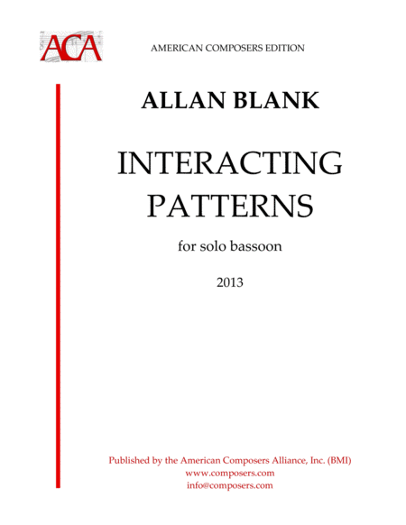 Free Sheet Music Blank Interacting Patterns
