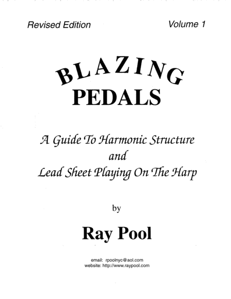 Blazing Pedals Volume 1 Sheet Music