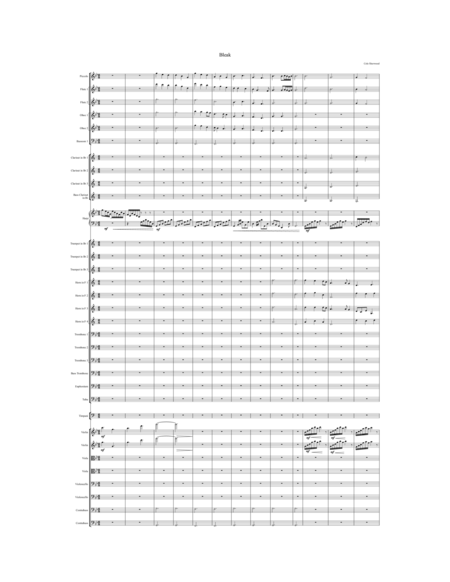 Free Sheet Music Bleak