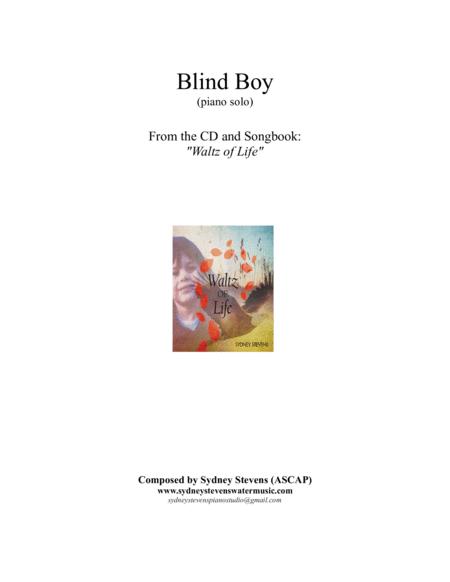 Blind Boy Sheet Music