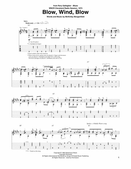 Free Sheet Music Blow Wind Blow