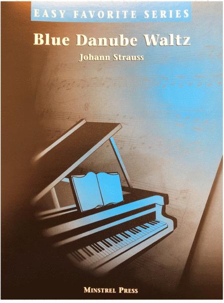 Blue Danube Waltz Easy Favorite Piano Solo Sheet Music