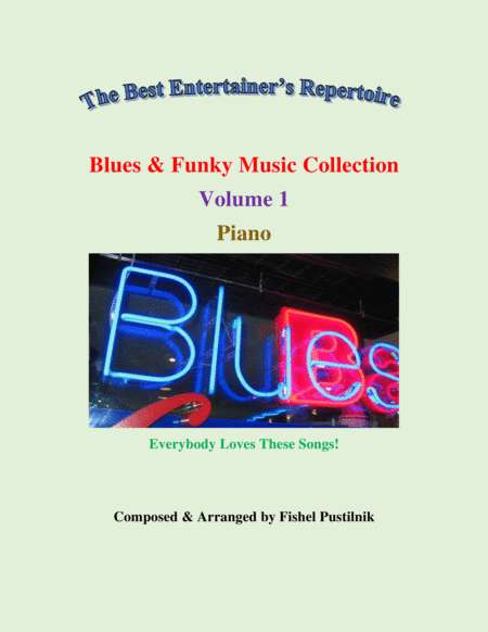 Free Sheet Music Blues Funky Music Collection For Piano Volume 1