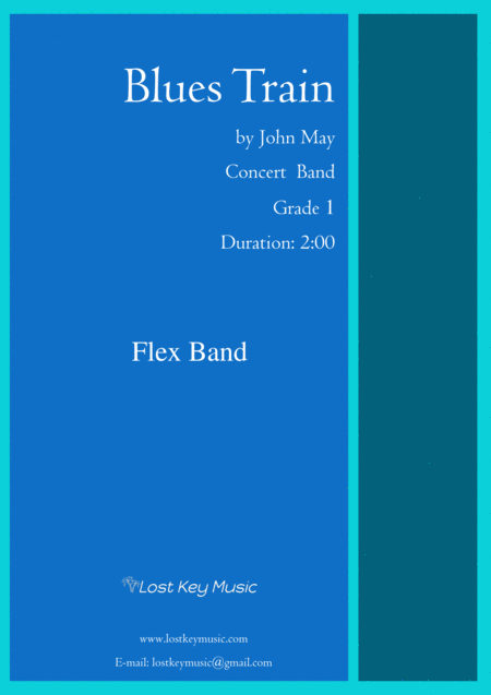 Blues Train Concert Band Sheet Music