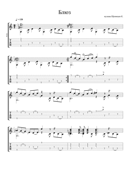 Free Sheet Music Blues