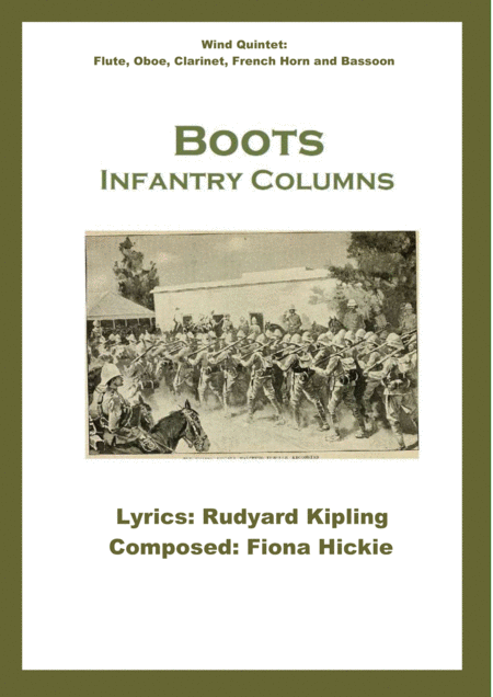 Free Sheet Music Boots Infantry Columns