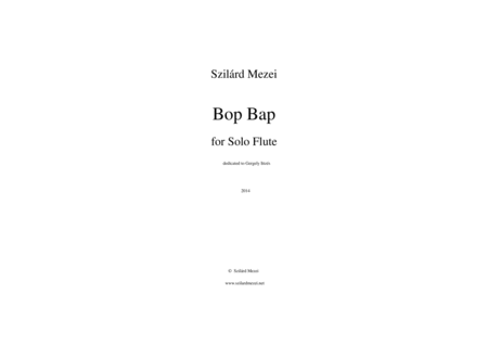 Bop Bap Sheet Music