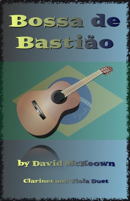 Bossa De Bastio For Clarinet And Viola Duet Sheet Music