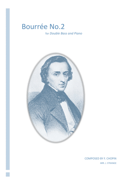 Free Sheet Music Bourre No 2 For Double Bass