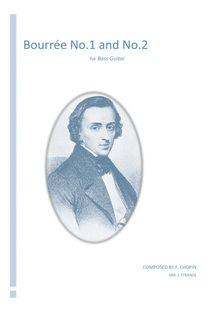 Bourres No 1 And No 2 For Bass Guitar Sheet Music