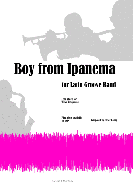 Boy From Ipanema For Tenor Sax Sheet Music