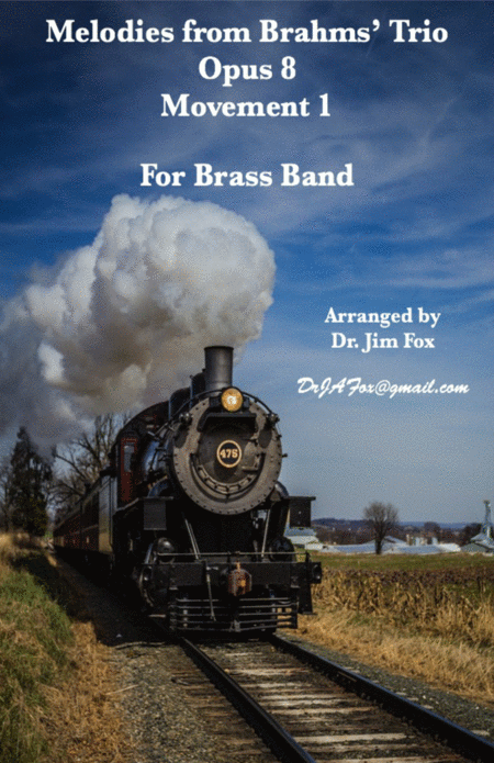 Brahms Trio Opus 8 For Brass Band Sheet Music