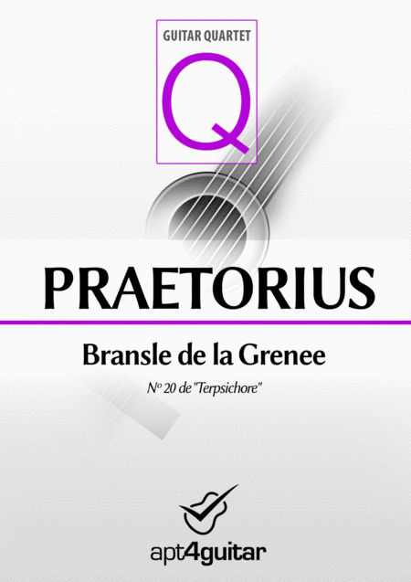 Bransle De La Grenee Sheet Music