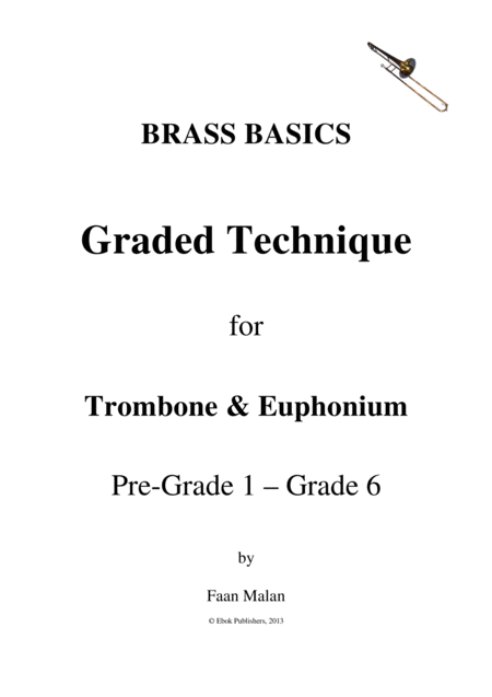 Free Sheet Music Brass Basics Graded Technical Work Trombone Euphonium