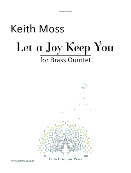 Brass Quintet N 2 Let A Joy Keep You Sheet Music