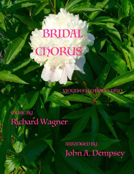 Bridal Chorus Wedding March For Piano Trio Sheet Music