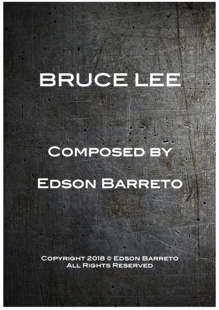 Free Sheet Music Bruce Lee