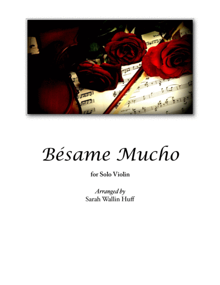 Bsame Mucho For Violin Solo Sheet Music